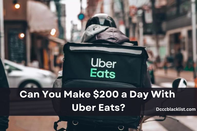 Can You Make $200 a Day With Uber Eats