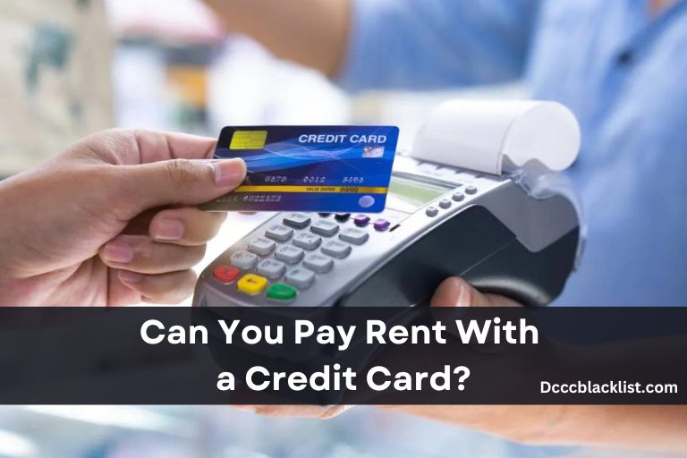 Can You Pay Rent With a Credit Card